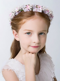 Tiara Flower Girl Accessories Princess Headband Hair Accessories