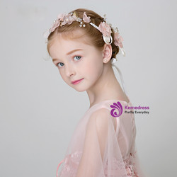 Girls' Pink Hairband Girls' Handmade Hair Accessories