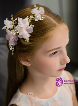 Princess Pink 2 Piece Hair Accessories Hairpin Pink Hair Clips