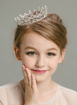 The Girl Princess Crown Headdress Crystal Tiaras