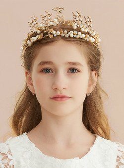 Golden Crown Headband Princess Crown Hair Accessories