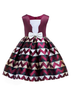 Shop 2019 Long & Short In Stock:Ship in 48 Hours Burgundy Satin Princess Dresses With Bow With Factory Price From Kemedress