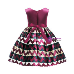 Shop 2019 Long & Short In Stock:Ship in 48 Hours Burgundy Satin Princess Dresses With Bow With Factory Price From Kemedress