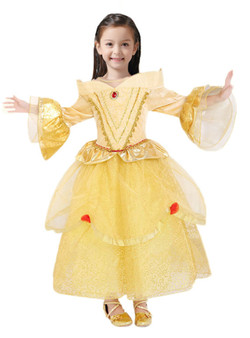 Shop 2019 Long & Short In Stock:Ship in 48 Hours Yellow Organza Puff Sleeve Princess Dress With Factory Price From Kemedress