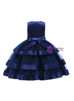 Shop 2019 Long & Short In Stock:Ship in 48 Hours Dark Blue Tulle Sequins Flower Girl Dress With Factory Price From Kemedress Shop 2019 Long & Short In Stock:Ship in 48 Hours Dark Blue Tulle Sequins Flower Girl Dress With Factory Price From Kemedress