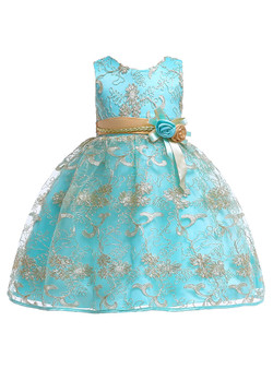 Shop 2019 Long & Short In Stock:Ship in 48 Hours Mint Green Lace Princess Dress With Flower With Factory Price From Kemedress