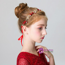 Shop 2019 Long & Short Children's Girl Wreath Accessories Hairband Flower Hair Accessories With Factory Price From Kemedress