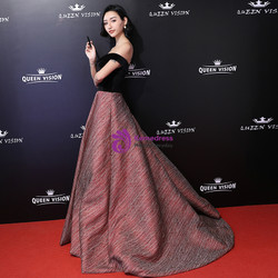 Shop 2019 Long & Short In Stock:Ship in 48 Hours Black Velvet Off The Shoulder Long Prom Dress With Factory Price From Kemedress