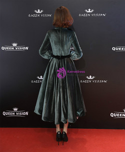 Shop 2019 Long & Short In Stock:Ship in 48 Hours Green High Neck Velvet Long Sleeve Prom Dress With Factory Price From Kemedress Shop 2019 Long & Short In Stock:Ship in 48 Hours Green High Neck Velvet Long Sleeve Prom Dress With Factory Price From Kemedress