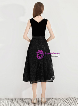 Shop 2019 Long & Short In Stock:Ship in 48 Hours Black Lace V-neck Short Prom Dress With Factory Price From Kemedress Shop 2019 Long & Short In Stock:Ship in 48 Hours Black Lace V-neck Short Prom Dress With Factory Price From Kemedress