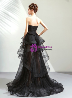 Shop 2019 Long & Short In Stock:Ship in 48 Hours Black Tulle Sweetheart Prom Dress With Factory Price From Kemedress Shop 2019 Long & Short In Stock:Ship in 48 Hours Black Tulle Sweetheart Prom Dress With Factory Price From Kemedress