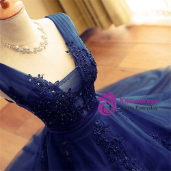 Sequined Homecoming Dresses  Cocktail Dresses Short Navy Blue Prom Dresses