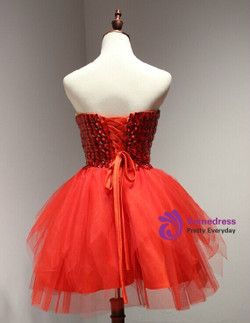 Homecoming Dress  red Short Homecoming Dresses  Short Prom Dress