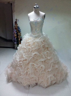 Mitzvah Dress  Stunning Champagne Quinceanera Dress  Masquerade Ball Gowns