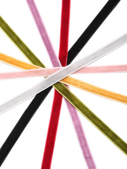 7 PCS Velvet Choker Necklaces