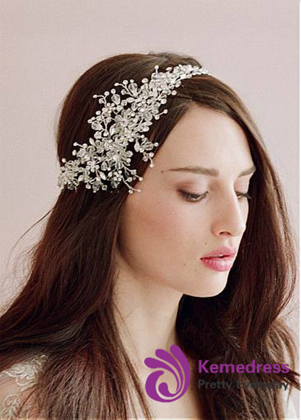 Wedding Hair Jewelry With Rhinestones