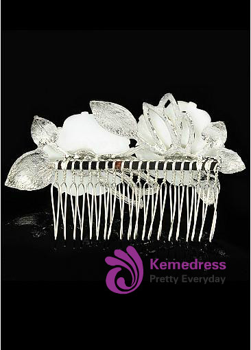 Cheap  Wedding Hair Jewelry With Rhinestones & Flowers