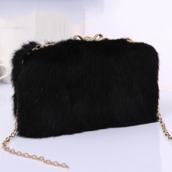 Cheap Luxurious Plush Cross Body Bag