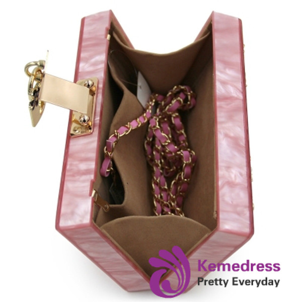 Luxury Hollow Out Flowers Evening Clutch