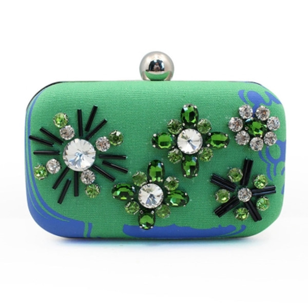 Cheap European Style Newest Bead Decoration Clutch