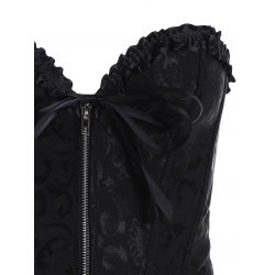 Sexy Sweetheart Lace Up Ruffle Corset