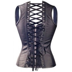 Cheap Noble Black PU Leather Pin Buckle Lace-Up