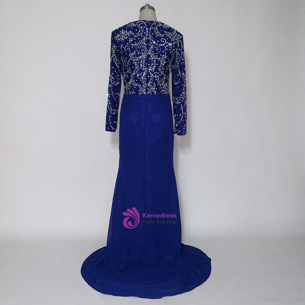 Modern Long Sleeves Formal Dresses Mother of the Bride Dresses