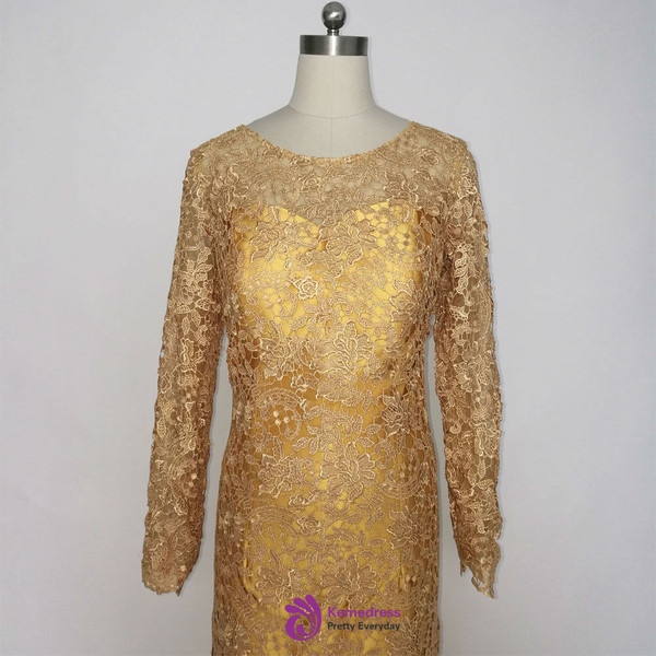 Chic Long Sleeves Mother of the Bride Dress Formal Dress