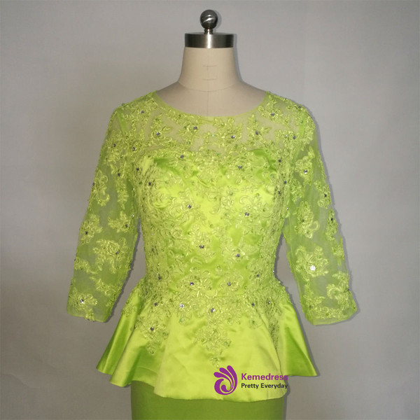 Marvelous long Mother of the Bride Dresses Peplum Formal Dresses