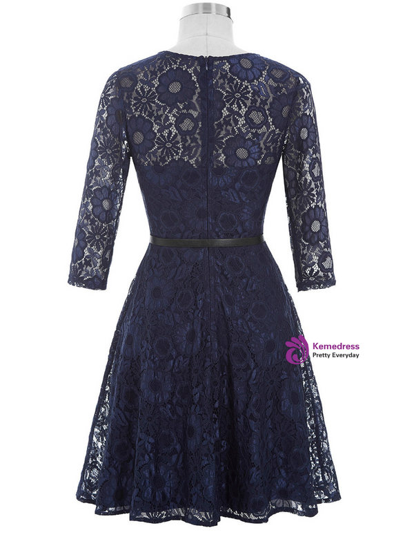 Gorgeous Mother of the Bride Dresses with Belt 2017 Half Sleeve