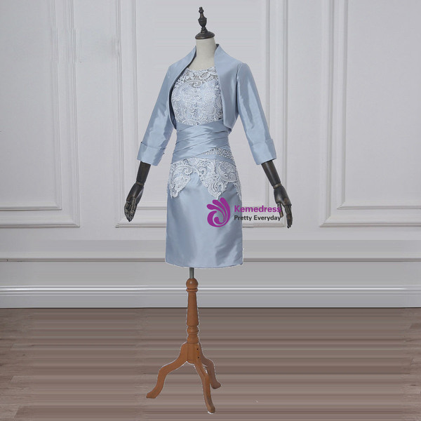 Simple 2017 Cheap Mother of the Bride Dresses with Jacket