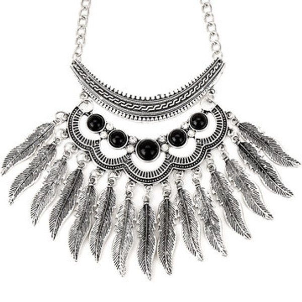 Beautiful Leaf Tassel Necklaces & Earrings