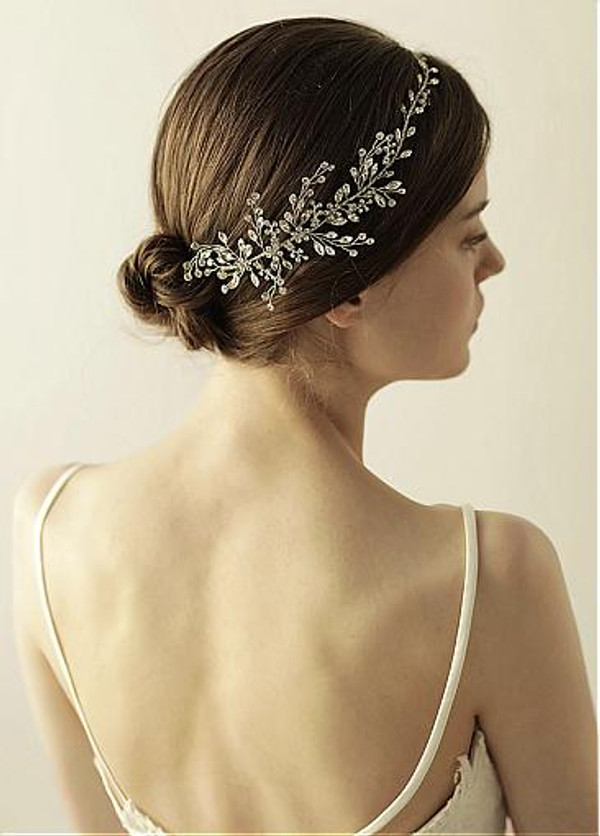 Hair Jewelry With Beading & Rhinestones Marvelous Alloy Wedding
