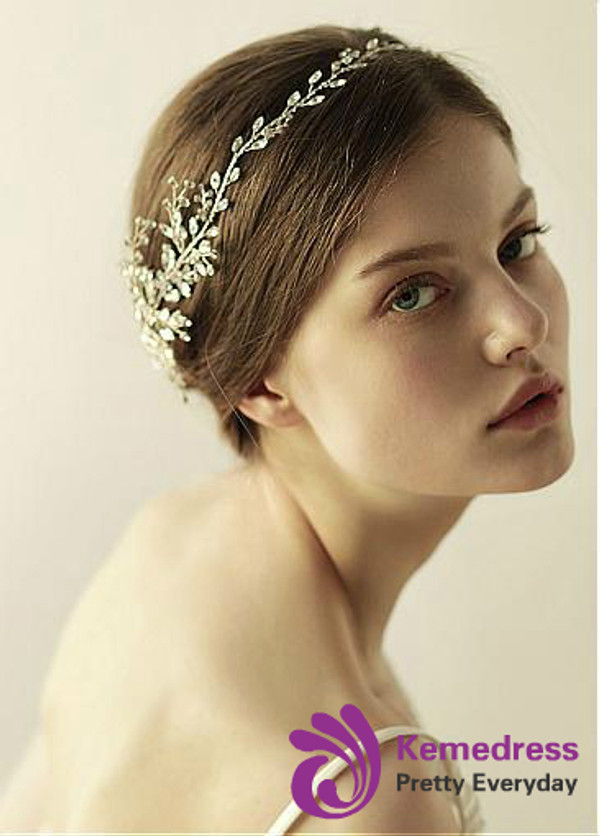 Hair Jewelry With Beading & Rhinestones Marvelous Alloy Wedding