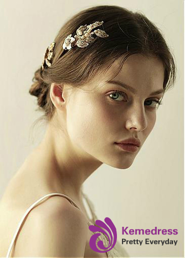 Hair Sets With Rhinestones & Beading Romantic Alloy Wedding