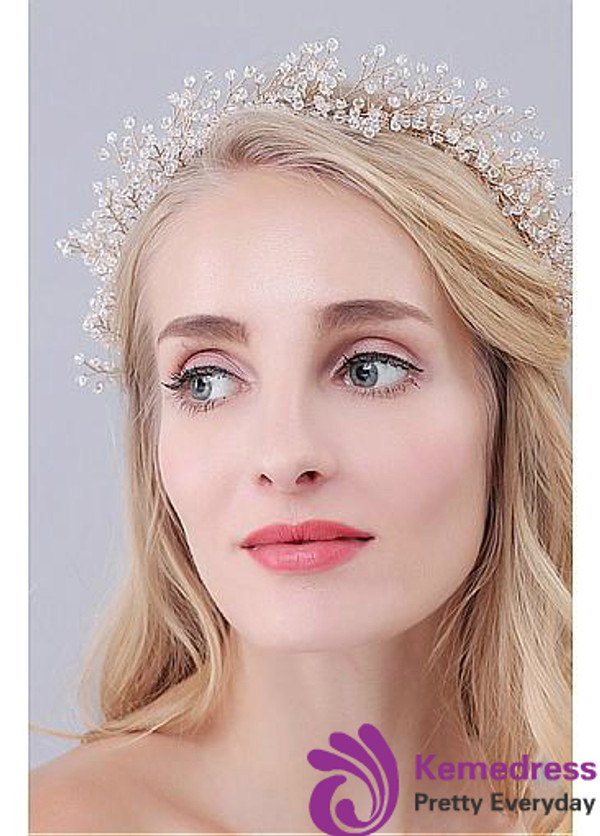Beautiful Shining Wedding Hair Ornaments With Beadings