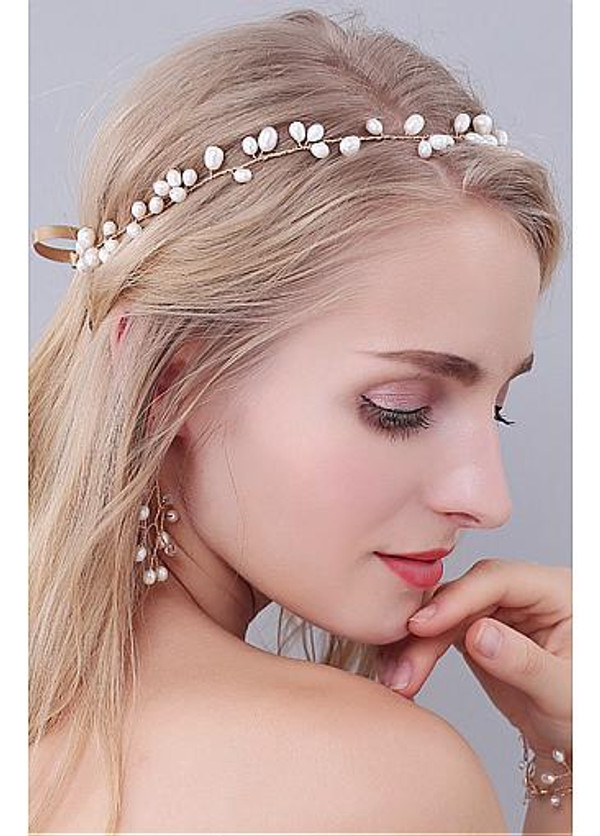 Cheap Attractive Wedding Hair Ornaments With Pearls