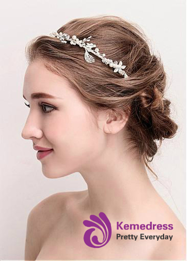 Fashion Graceful Alloy Wedding Hair Jewelry With Flowers