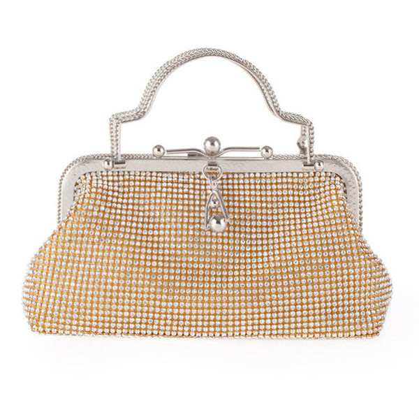Fashion Diamante Elegant Evening Clutch Bag