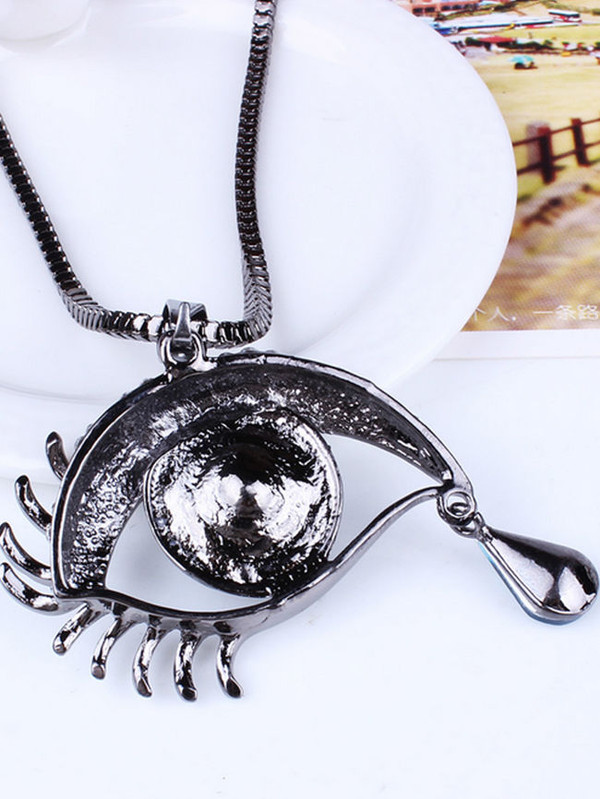 Fashion Angel Tear Long Necklace