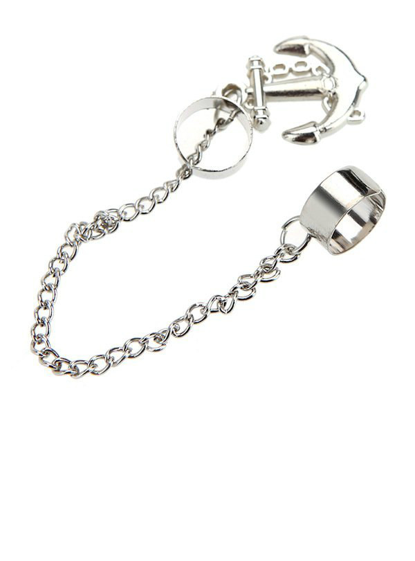 Cheap Anchor Chain Tassel Ear Cuff