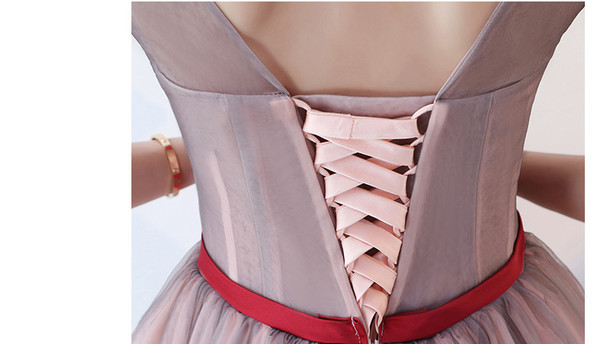 Shoulder Straps Sleeveless Ball Gown 2017 New Homecoming Dresses