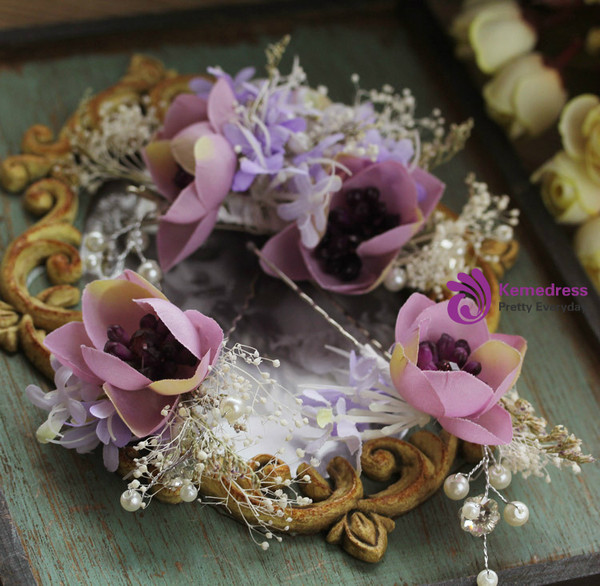 hairpins 3pcs sets bride hair accessories handmade