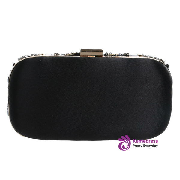Free Shipping Women's Crystal Evening bag Retro Beaded Clutch Bags