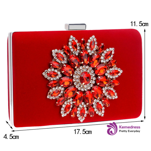 Crystal Evening Bags Clutch Bag Hot Styling Day Clutches Lady Wedding woman bag