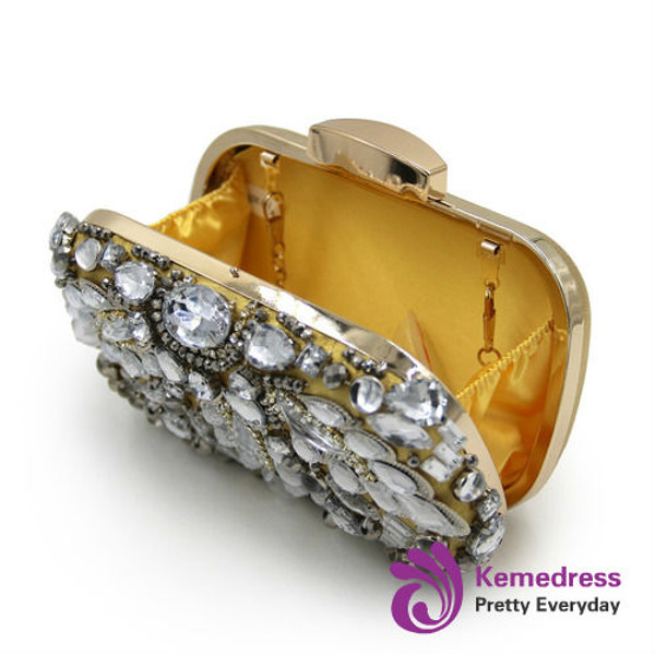 Women Evening Bag Ladies Beaded Clutches Diamond Day Clutches
