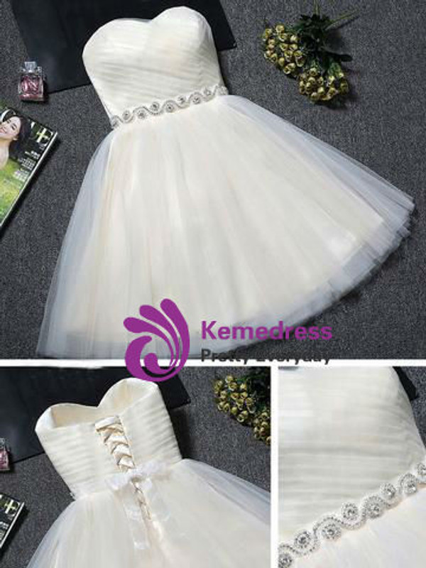 A-line Homecoming Dress Sweetheart Juniors Homecoming Dresses