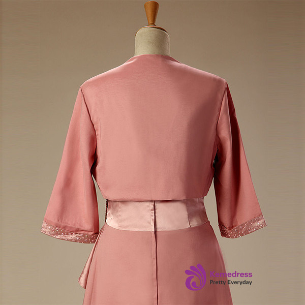 2017 A Line Floor Length With Jacket  Plus Size Mother Of The Bride Dresses