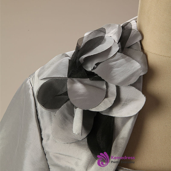 2017 Sheath Knee Length With Jacket Silver Mother Of The Bride Dresses