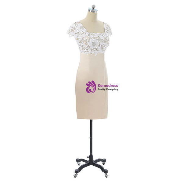 2017 Mother Of The Bride Dresses Sheath Knee Length With Jacket